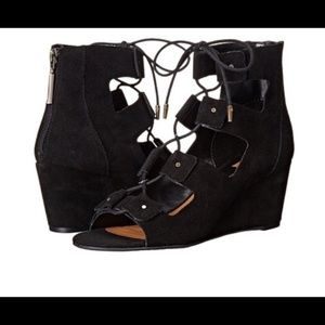 Dolce Vita Lucia Lace Up Wedges size 8.5